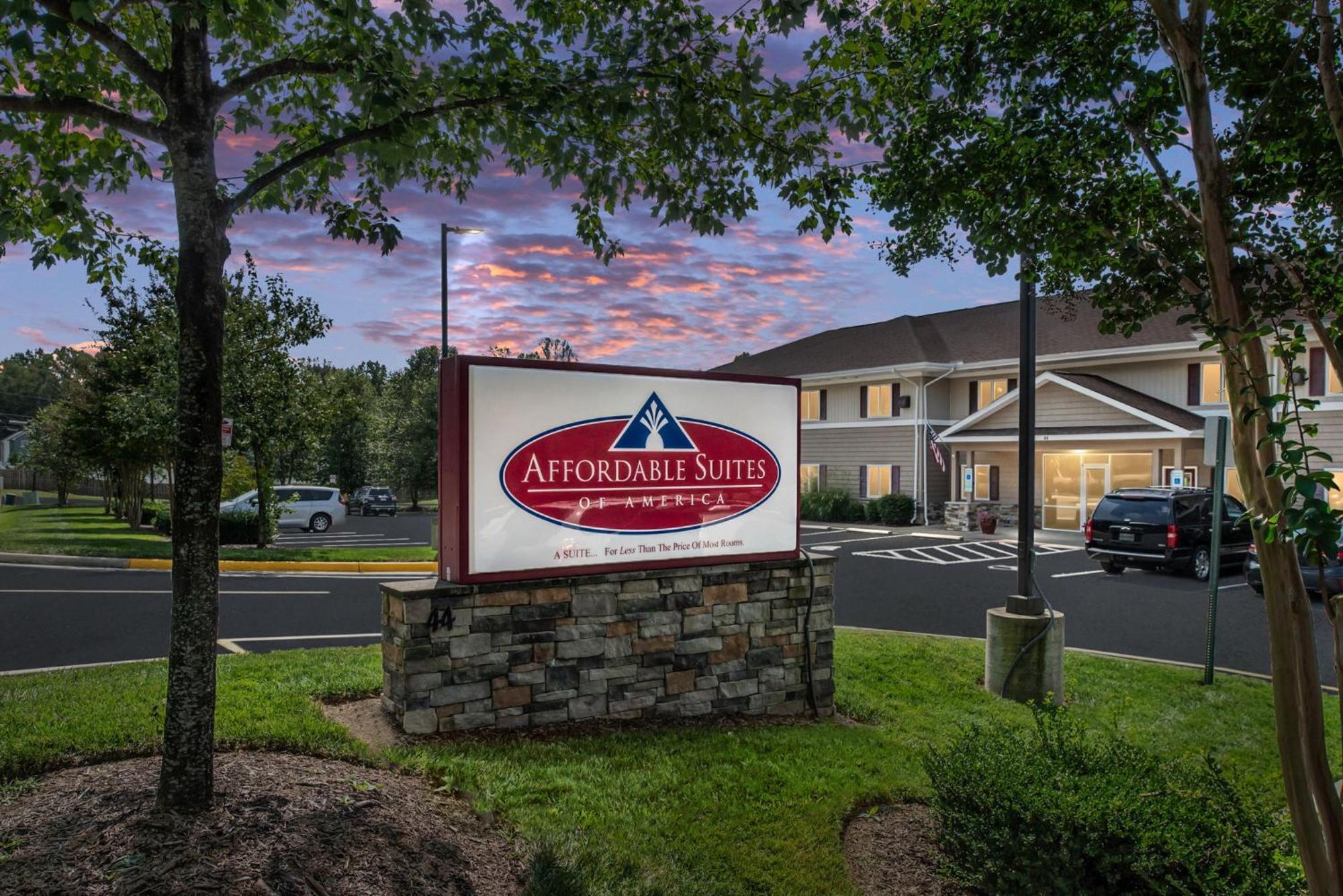 Affordable Suites Of America Stafford Quantico Exterior foto